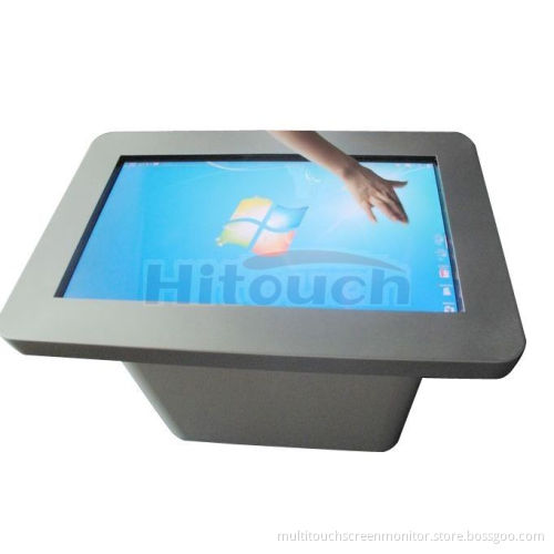 Multi Touch Advertising Table It600a Interactive Touch Table For Business Demo